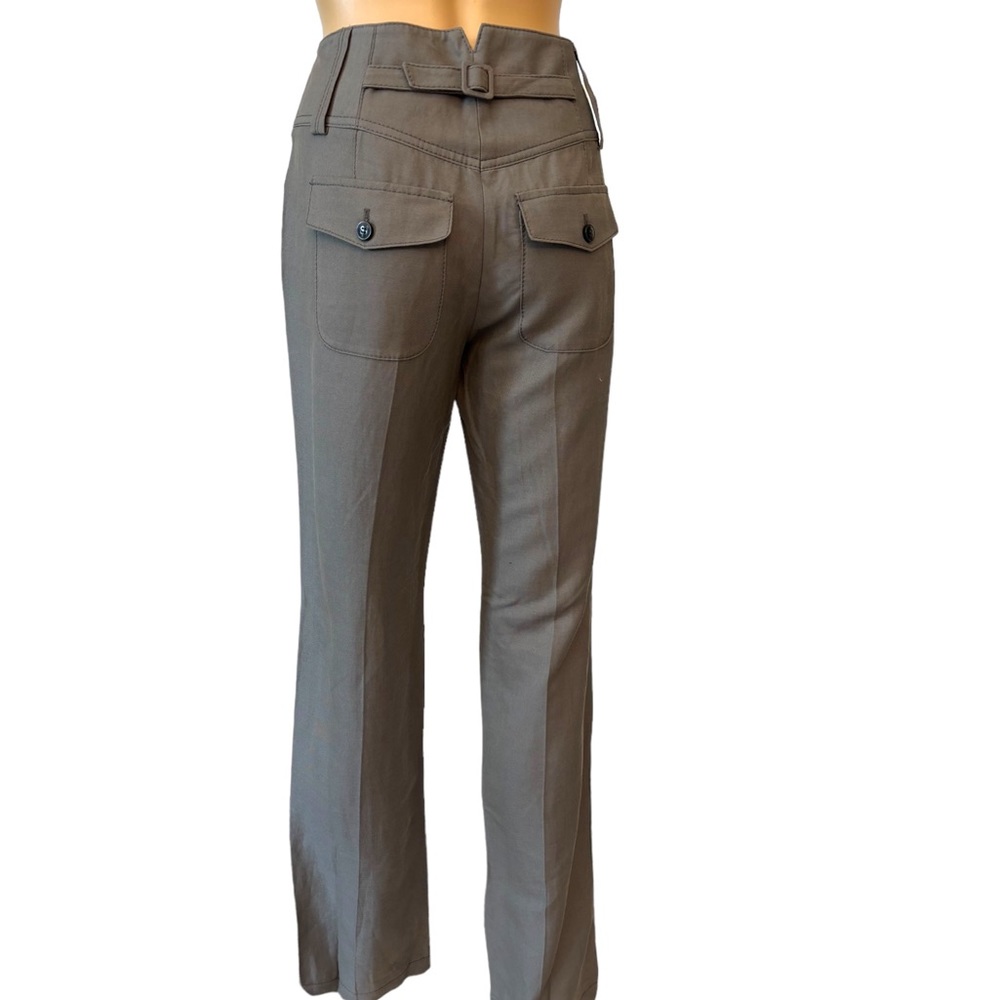 Marc Aurel Gray Stitch Detail Pants - Picture 5 of 13